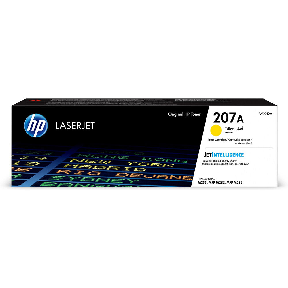 Original HP W2212A Yellow 1250 pages Orignal Toner 207A