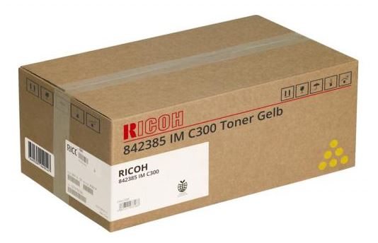 Original Ricoh IM C300 Yellow Original Toner 842385
