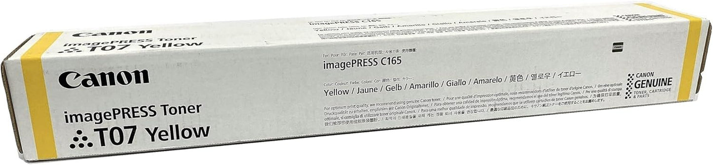 OEM Canon 3644C001 T07 Toner yellow 27K