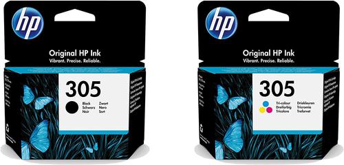 Original HP 305 Black and Tri-Colour Original Ink Multipack 6ZD17AE