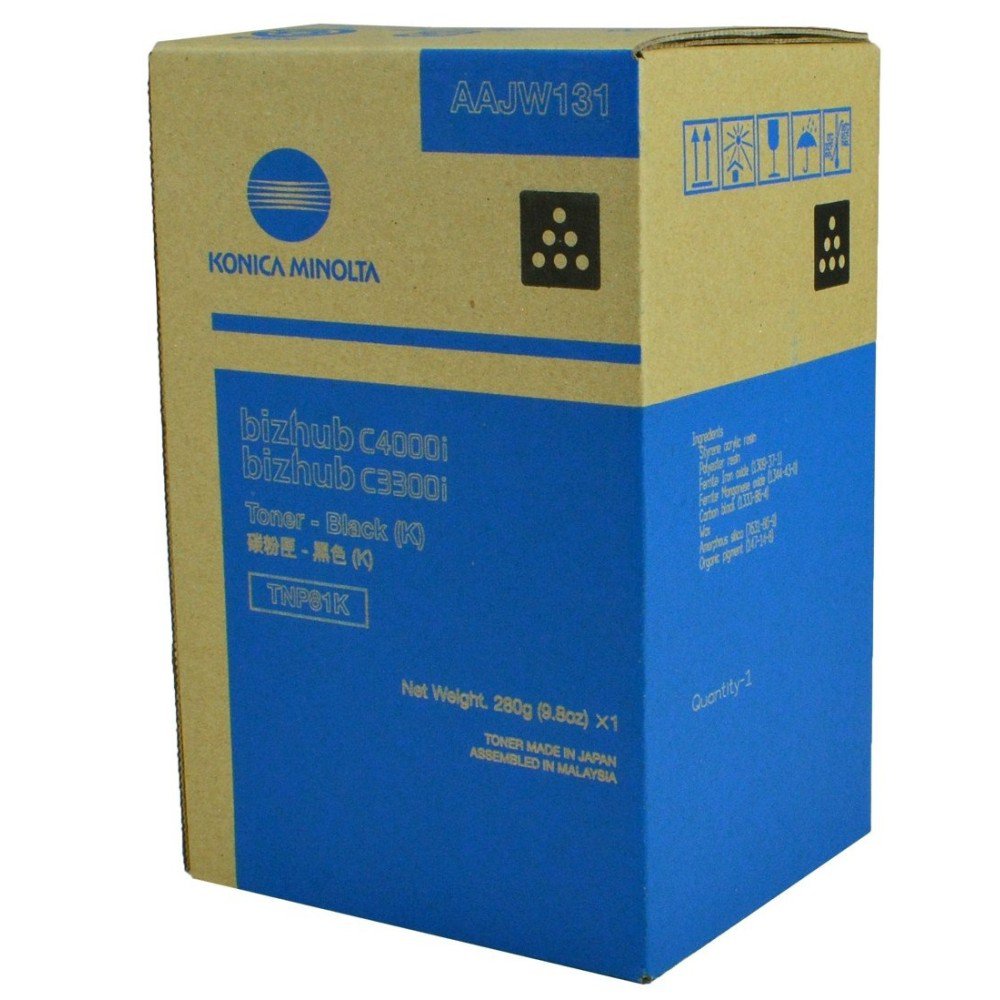 Original Konica Minolta AAJW151 (TNP81K) Black Toner