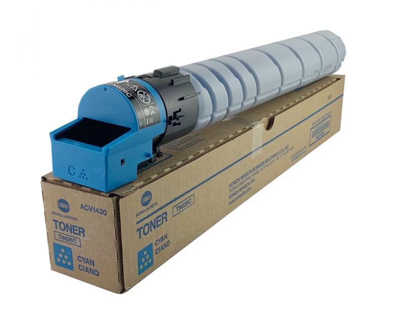 Original Konica Minolta ACV1450 TN626C Toner Cyan