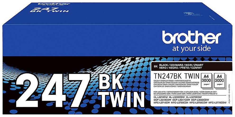 Brother TN247BKTWIN PK Black Toner Cart