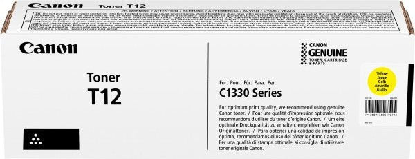 Original Canon 5095C006 T12 Toner cartridge yellow 5.3K