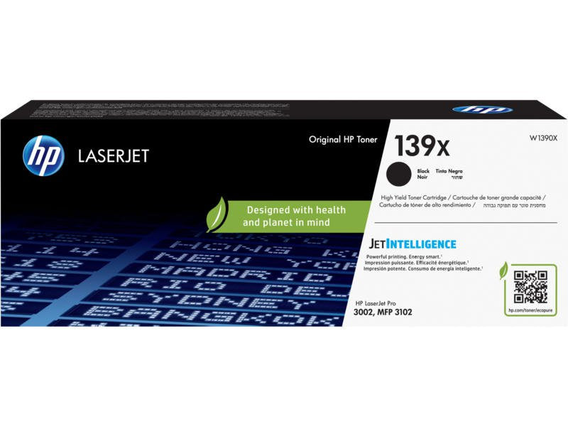 HP W1390X 139X Black Toner 4000 Pages