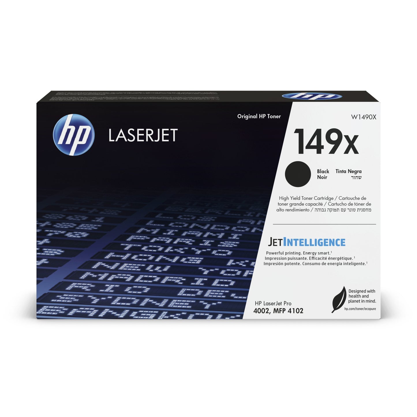 Original HP W1490X/149X Toner cartridge high-capacity 9.5K pages ISO/IEC 19752 for HP LaserJet Pro 4001