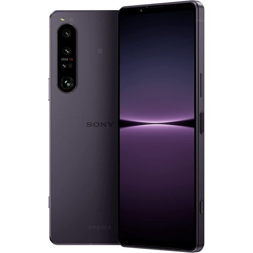 Sony Xperia 1 IV 6.5 Inch 5G Dual SIM Android 12 12GB RAM 256GB Storage 5000 mAh Purple Smartphone