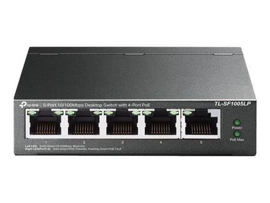 5 Port 10 100Mbps Switch 4 PoE Ports