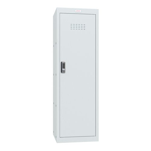 Phoenix CL Series Size 4 Cube Locker in Light Grey with Electronic Lock CL1244GGE DD