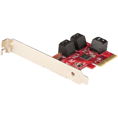 StarTech.com SATA PCIe Expansion Card 6 Ports
