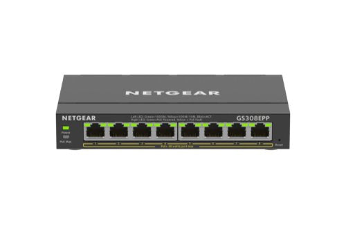 NETGEAR GS308EPP 8 Port Managed L2 L3 Gigabit Ethernet Power over Ethernet Network Switch