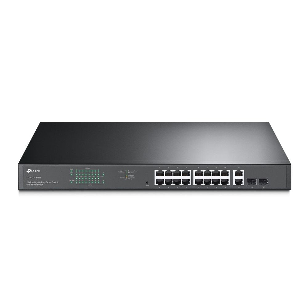 16 Port Gigabit Easy Smart PoE Switch