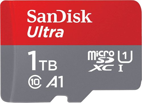 SanDisk Ultra 1TB MicroSDXC UHS-I Class 10 Memory Card