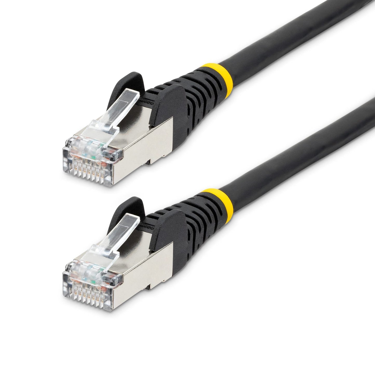7.5m LSZH CAT6a Ethernet Black Cable