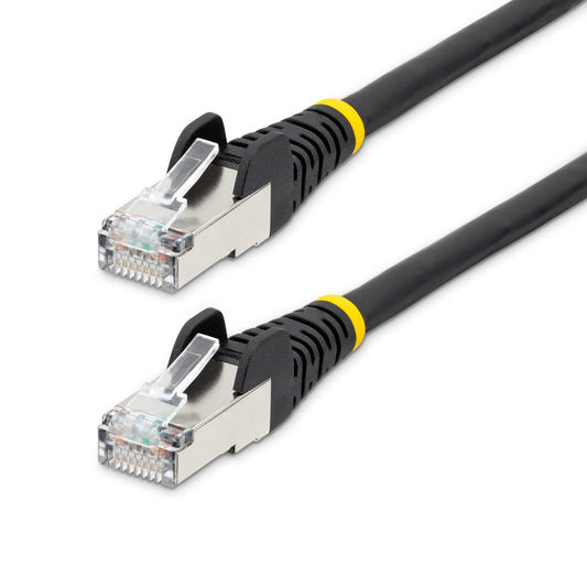 1.5m LSZH CAT6a Ethernet Black Cable