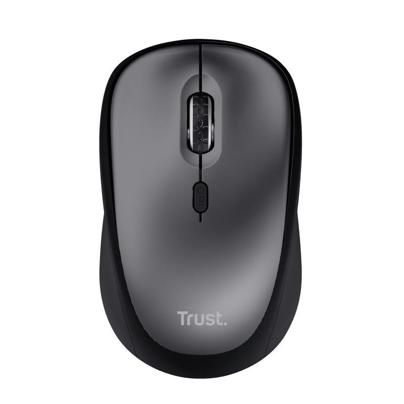 Yvi Plus 1600 DPI Wireless Black Mouse