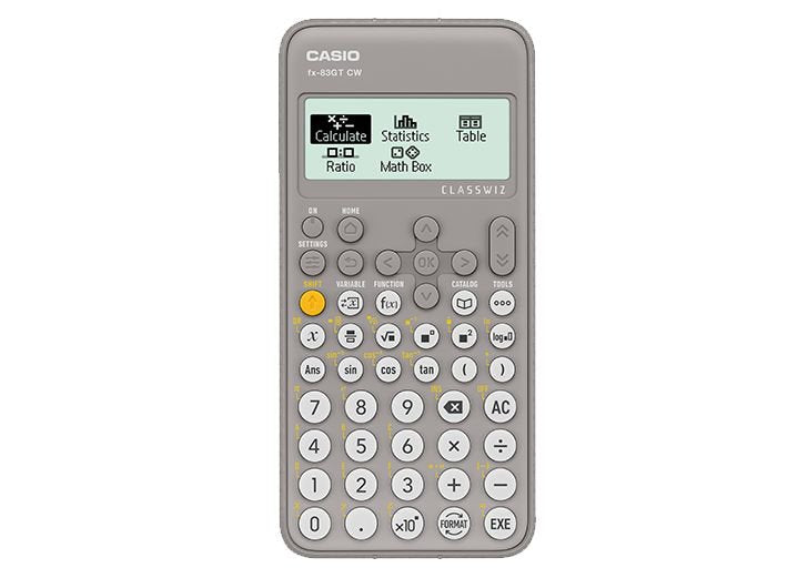 CASIO FX83GTCW Grey Scientific Calculator