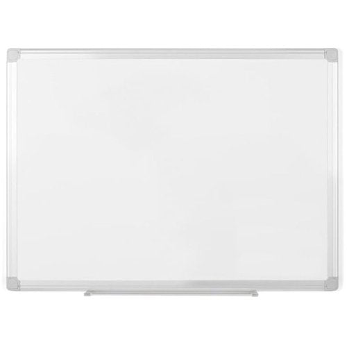 Bi-Office Earth-It Non Magnetic Melamine Whiteboard Aluminium Frame 1800x1200mm - PRMA2700790 DD