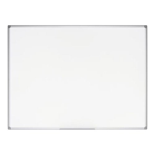 Bi-Office Earth-It Magnetic Lacquered Steel Whiteboard Aluminium Frame 1800x1200mm - PRMA2707790 DD