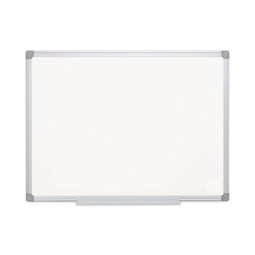 Bi-Office Earth-It Magnetic Lacquered Steel Whiteboard Aluminium Frame 1200x900mm - PRMA0507790 DD