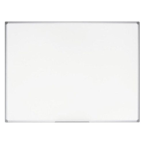 Bi-Office Earth-It Magnetic Lacquered Steel Whiteboard Aluminium Frame 900x600mm - PRMA0307790 DD