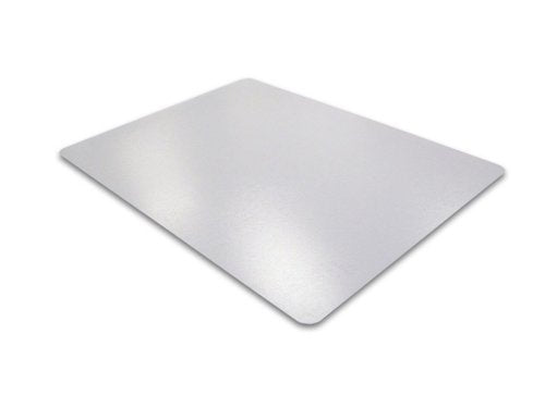 Advantagemat PVC Rectangular Office Chair Mat Floor Protector for Hard Floors 120 x 90cm Clear - UFR129225EV DD