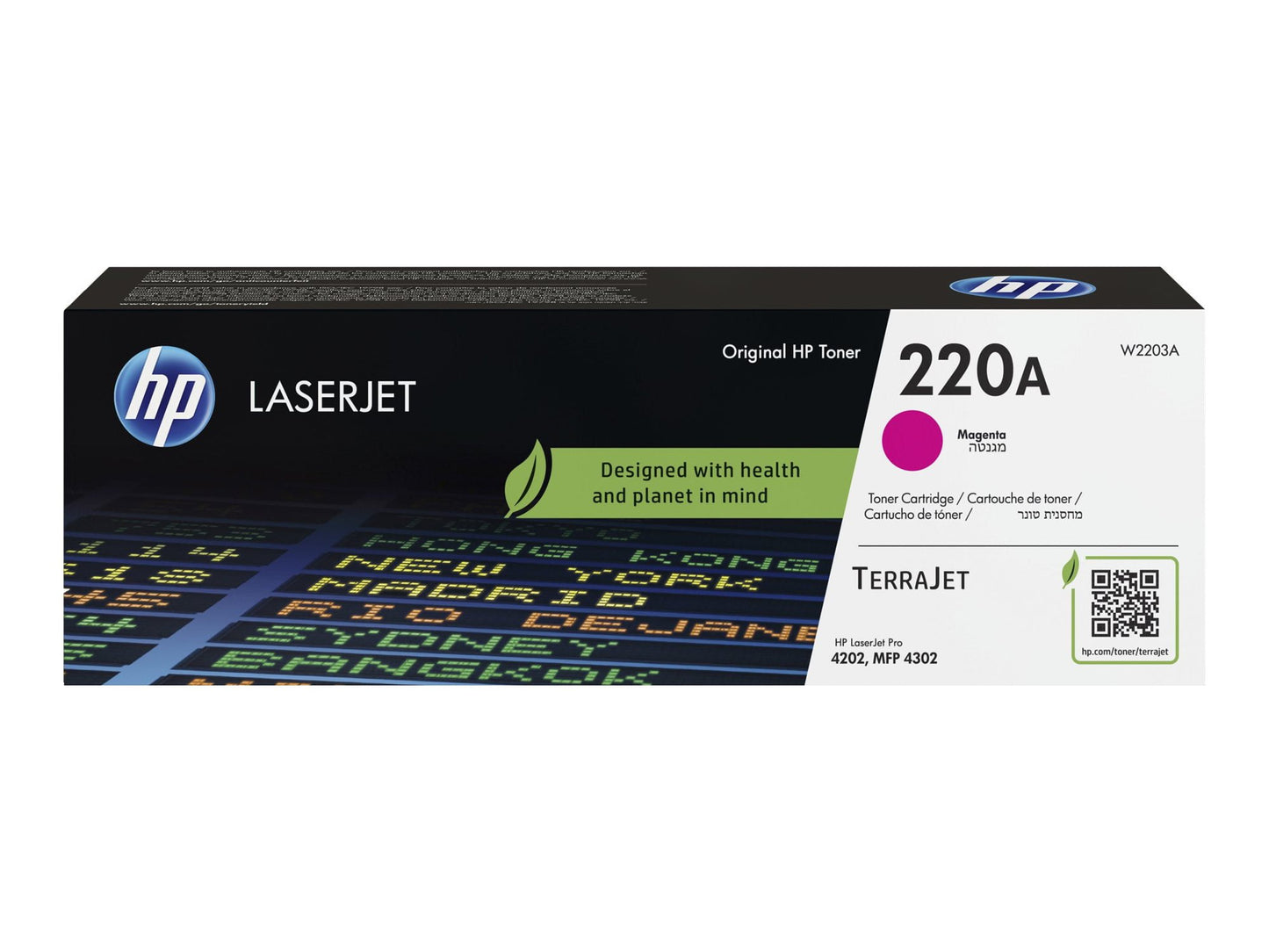 OEM HP W2203A/220A Magenta Toner Cartrid