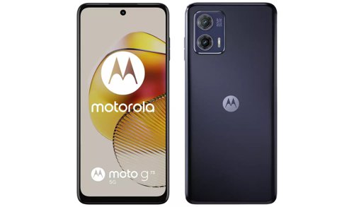 Motorola Moto G73 6.5 Inch 5G Dual SIM 8GB RAM 256GB Storage Midnight Blue Smartphone