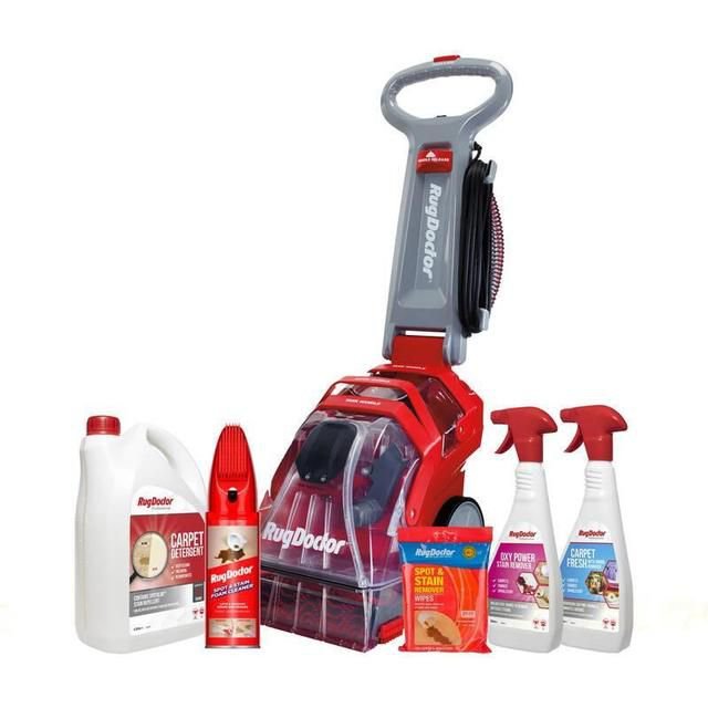 Rug Doctor Deep Carpet Cleaner Detergent 4 Litre Carpet Machine Detergent Spot and Stain Carpet Foam Canister Carpet Freshener
