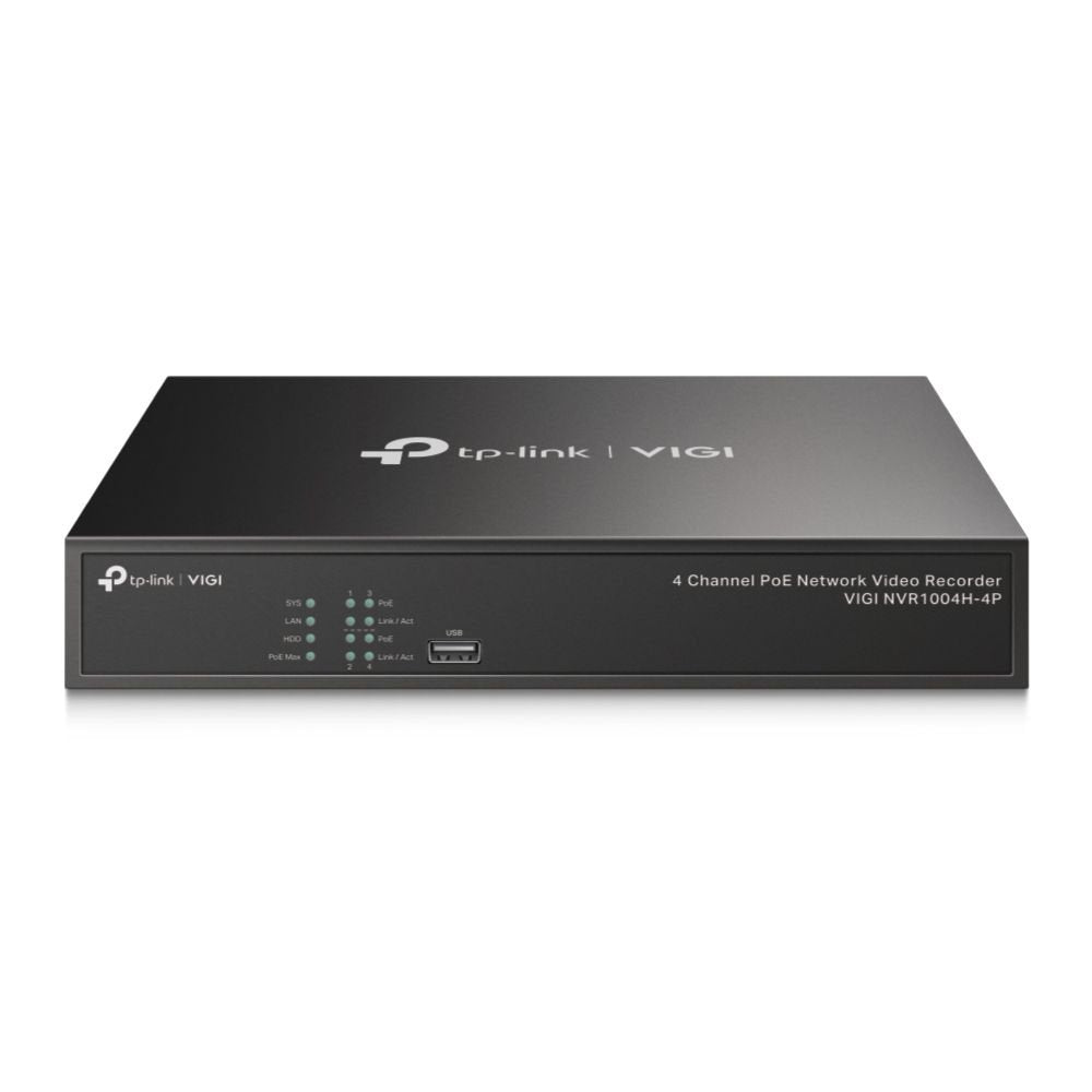 4 Channel PoE Network Video Recorder