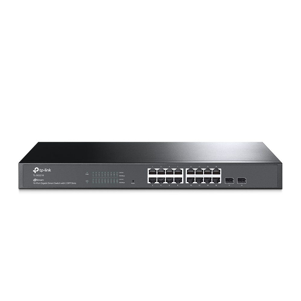 JetStream 16 PT Gbit Smart Switch 2 SFP