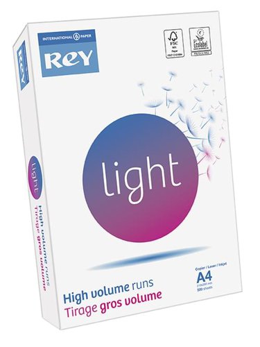 Rey Office Light Paper A4 75gsm Box of 5 Reams