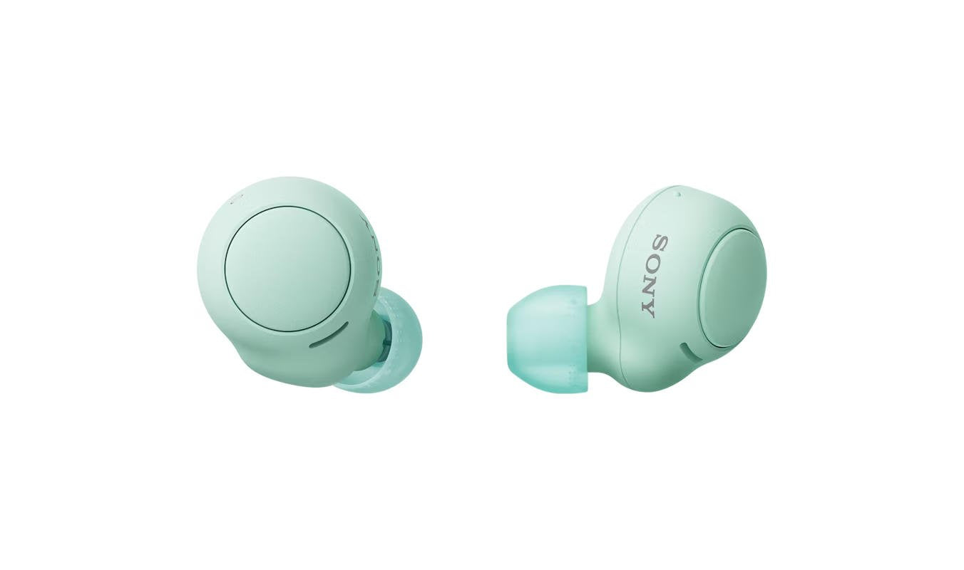 Sony WFC500G In Ear Truly Wireless Earbuds with Charging Case Ice Green