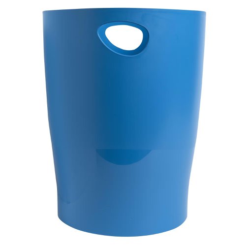 Exacompta Bee Blue 15 Litre Waste Bin 263 x 263 x 335mm Turquoise (Each) - 45384D