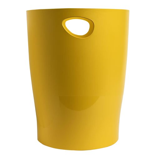 Exacompta Bee Blue 15 Litre Waste Bin 263 x 263 x 335mm Saffron (Each) - 45308D