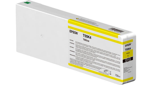 *Epson T55K400 HDX HD Yellow Ink 700ML