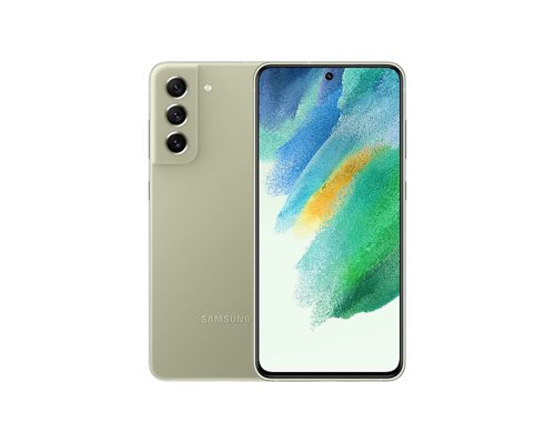 Samsung Galaxy S21 FE 5G 6.4 Inch Qualcomm SM8350 Dual SIM 8GB RAM 256GB Storage Android 12 Mobile Phone Olive Green V2