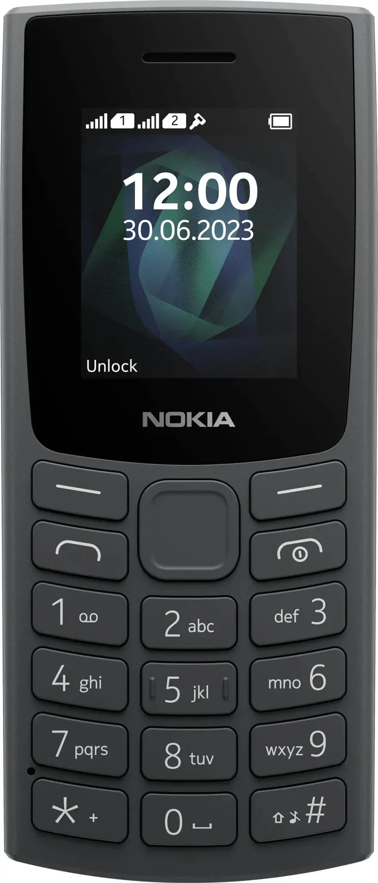 Nokia 105 1.8 Inch 2G Dual SIM Charcoal Mobile Phone
