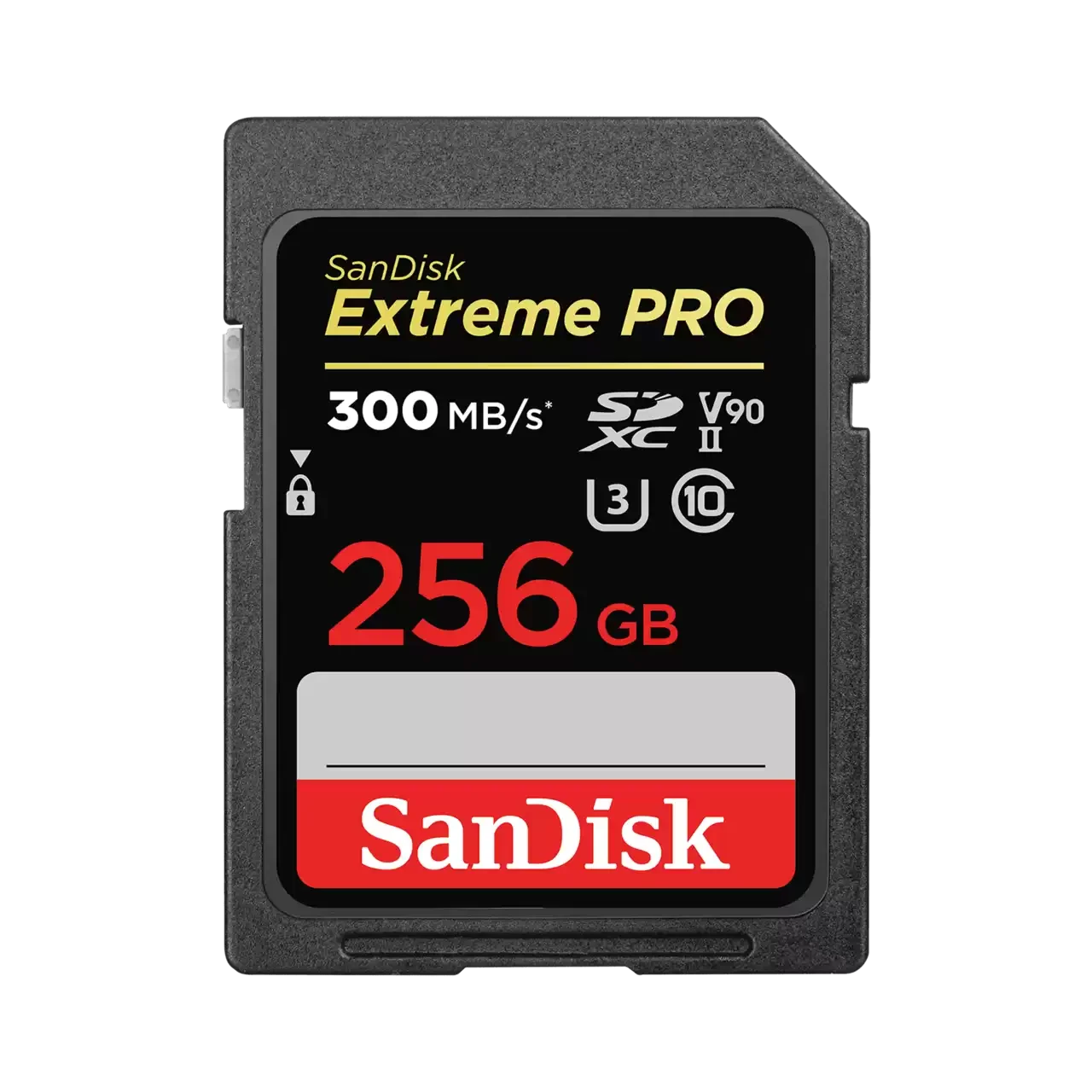 SanDisk Extreme PRO 256GB UHS-II Class 10 SD Card