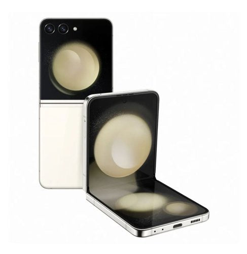 Samsung Galaxy Z Flip5 SM-F731B 6.7 Inch Qualcomm Snapdragon 8 Gen 2 8GB RAM 512GB Storage Android 13 Cream Mobile Phone