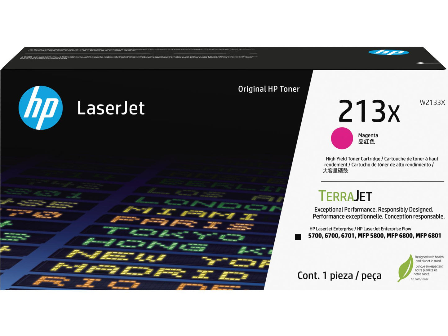 HP W2133X 213X 6K Magenta Toner