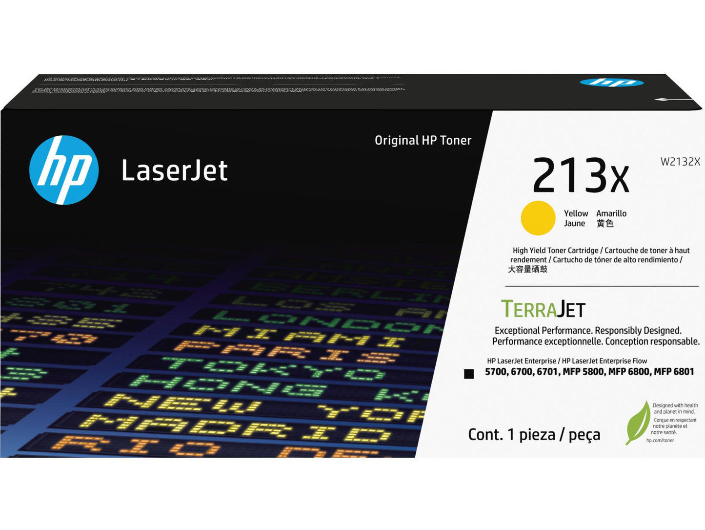 HP W2132X 213X 6K Yellow Toner