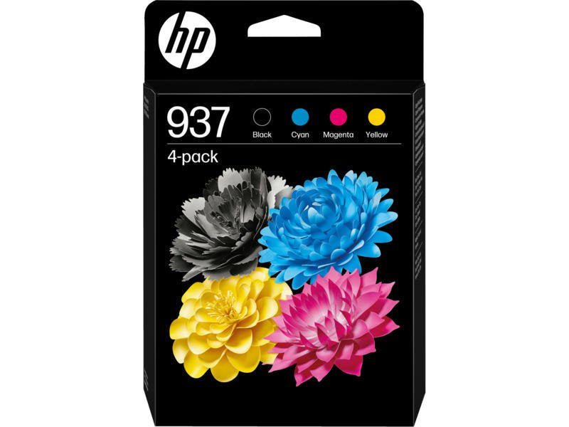 HP 937 Black/Colour Orig Ink Cart M/Pack