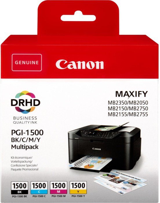 Canon 9218B006 PGI 1500 Multi Pack KCMY