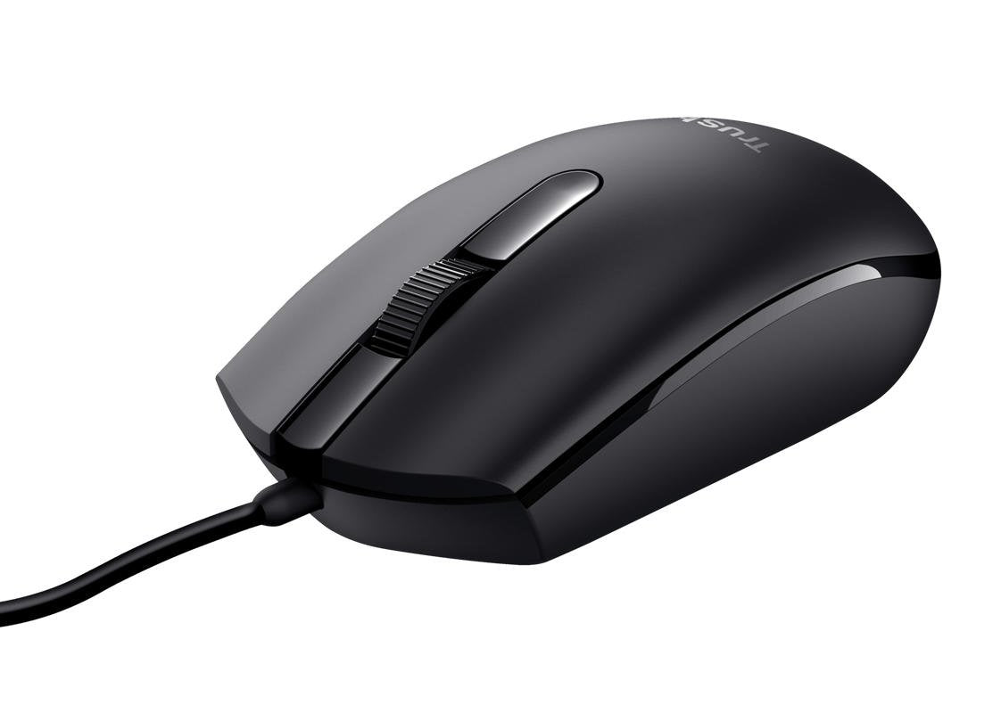 Basi 1200 DPI USB A Wired Optical Mouse