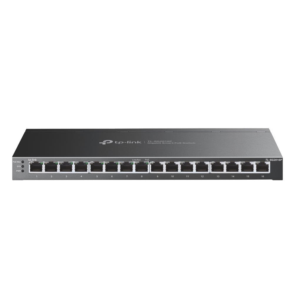 JetStream 16 Port GB Switch 8 Port PoE