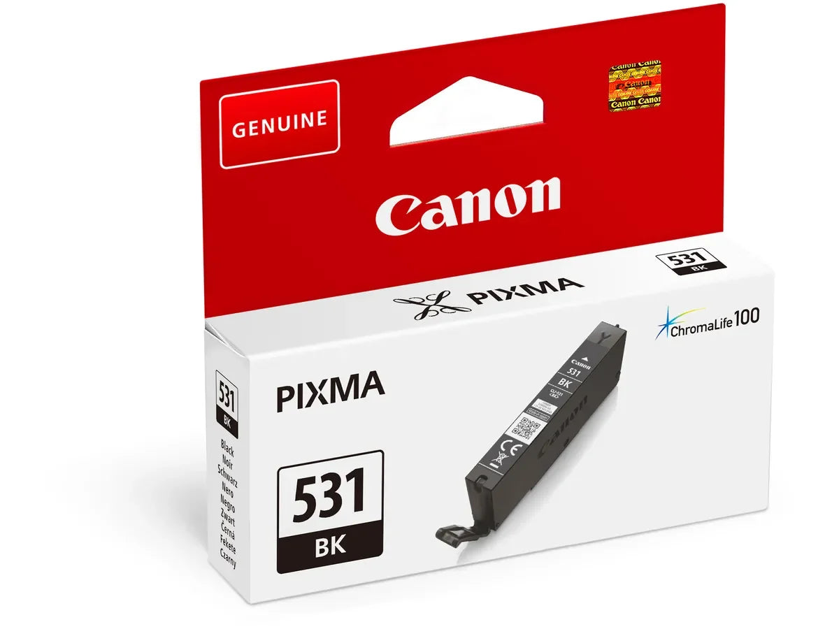 Canon 6118C001 CLI 531 Black Ink 8.2ml