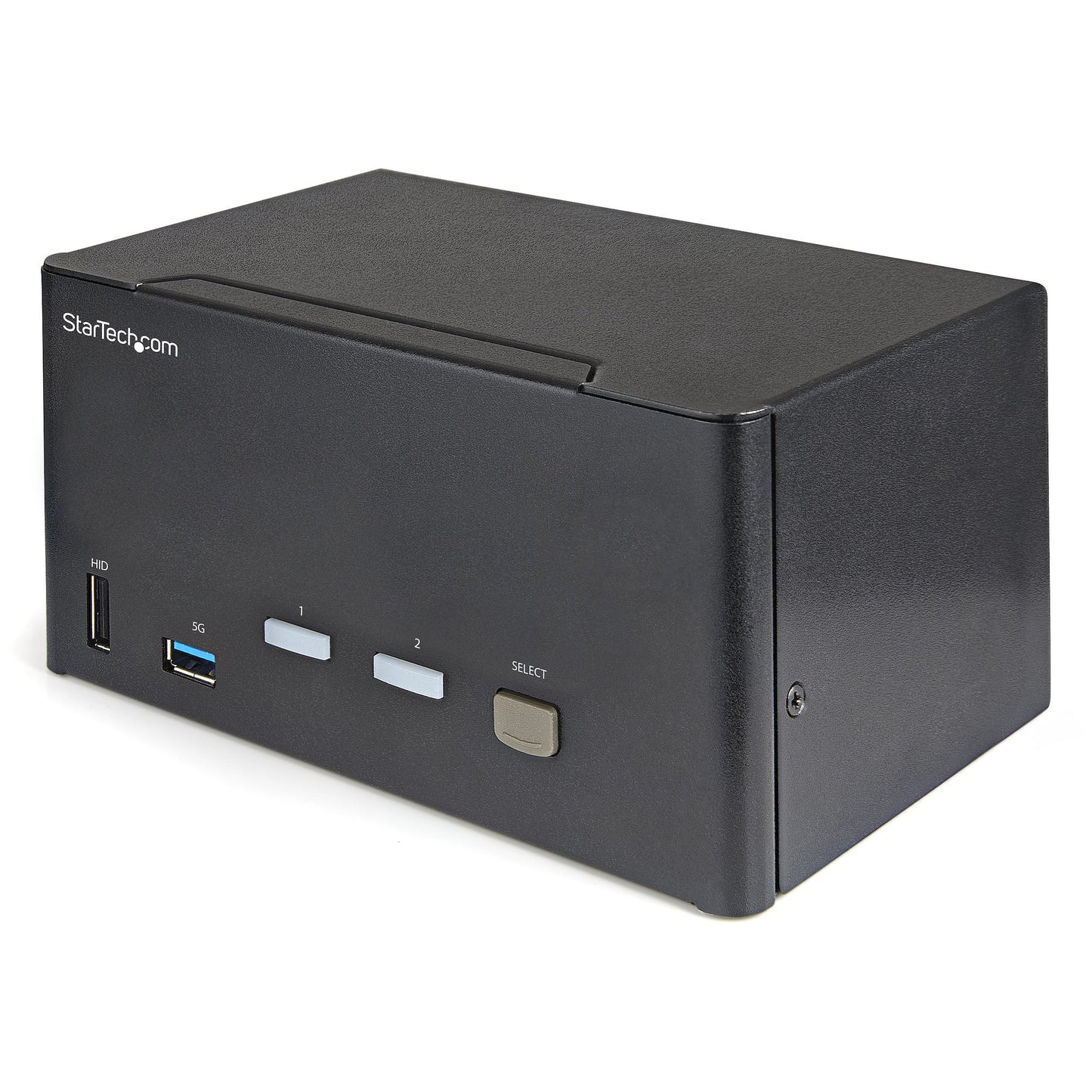 StarTech.com 2 Port Triple Monitor DisplayPort 4K 60Hz UHD HDR KVM Switch