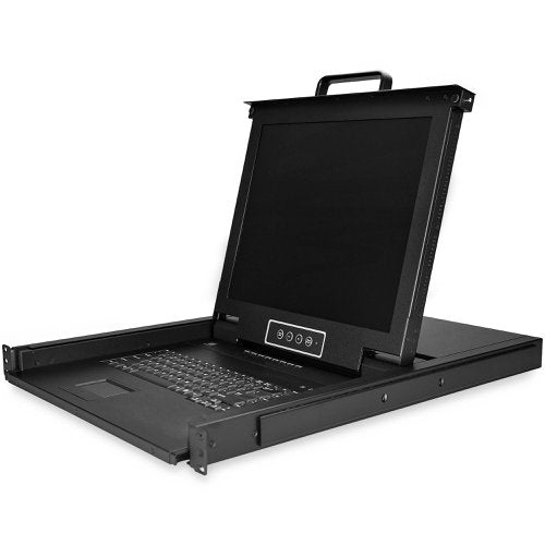 StarTech.com 17 Inch 8 Port VGA Rackmount KVM Console with 6ft Cables