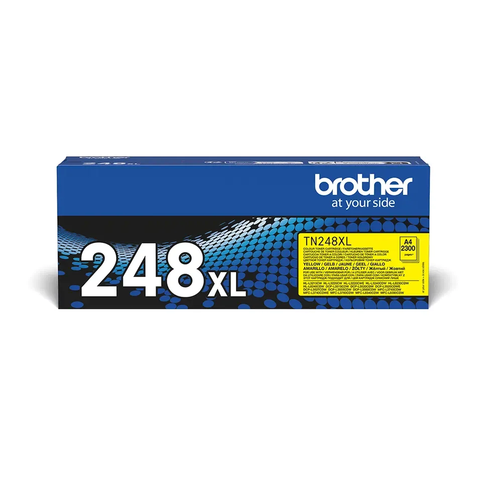 Original Brother TN248XLY Yellow Original High Capacity Toner Cartridge